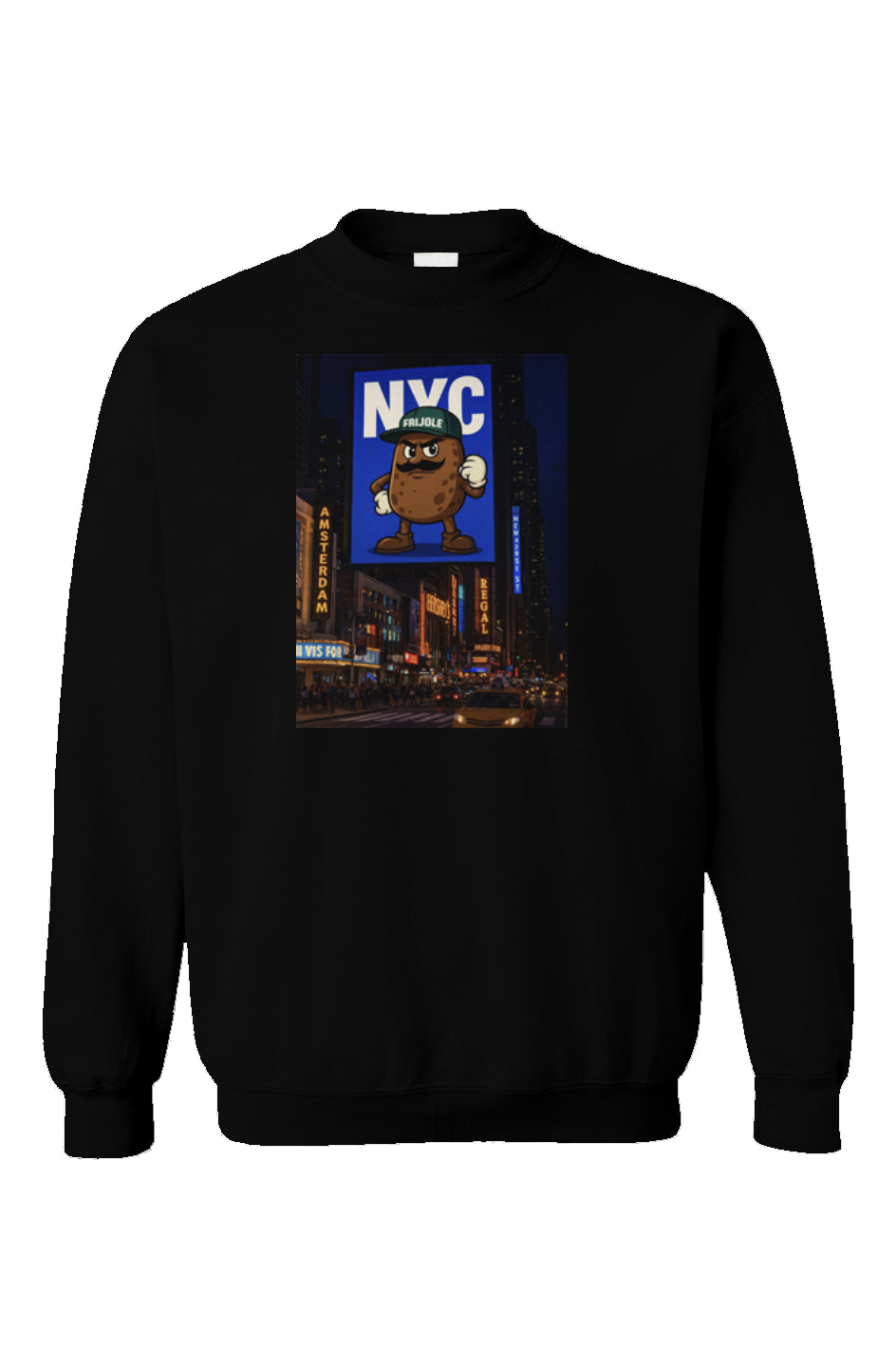 Freddy Frijole Takes Times Square