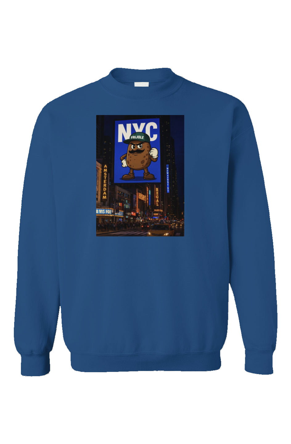 Freddy Frijole Takes Times Square