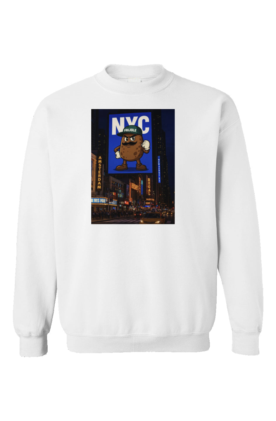 Freddy Frijole Takes Times Square