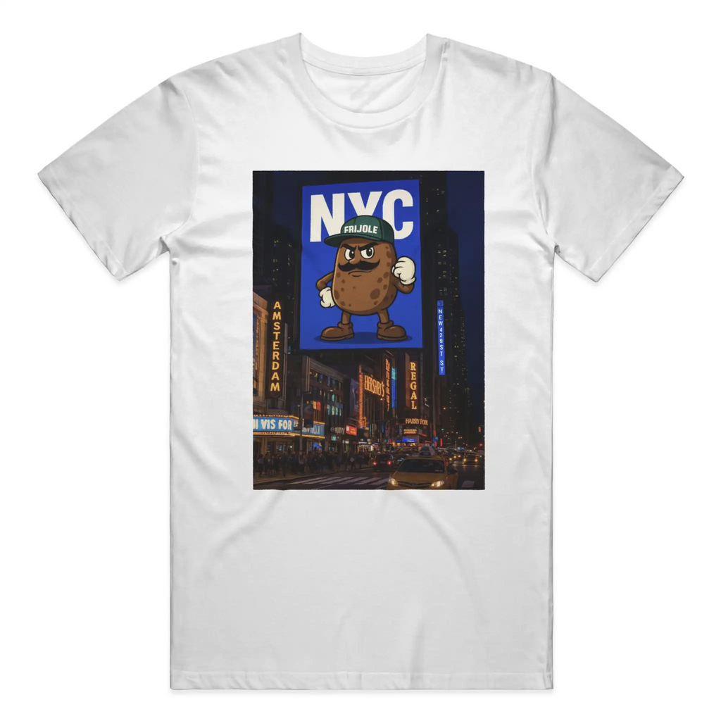 Freddy Frijole Takes Times Square