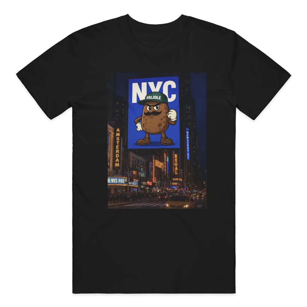 Freddy Frijole Takes Times Square