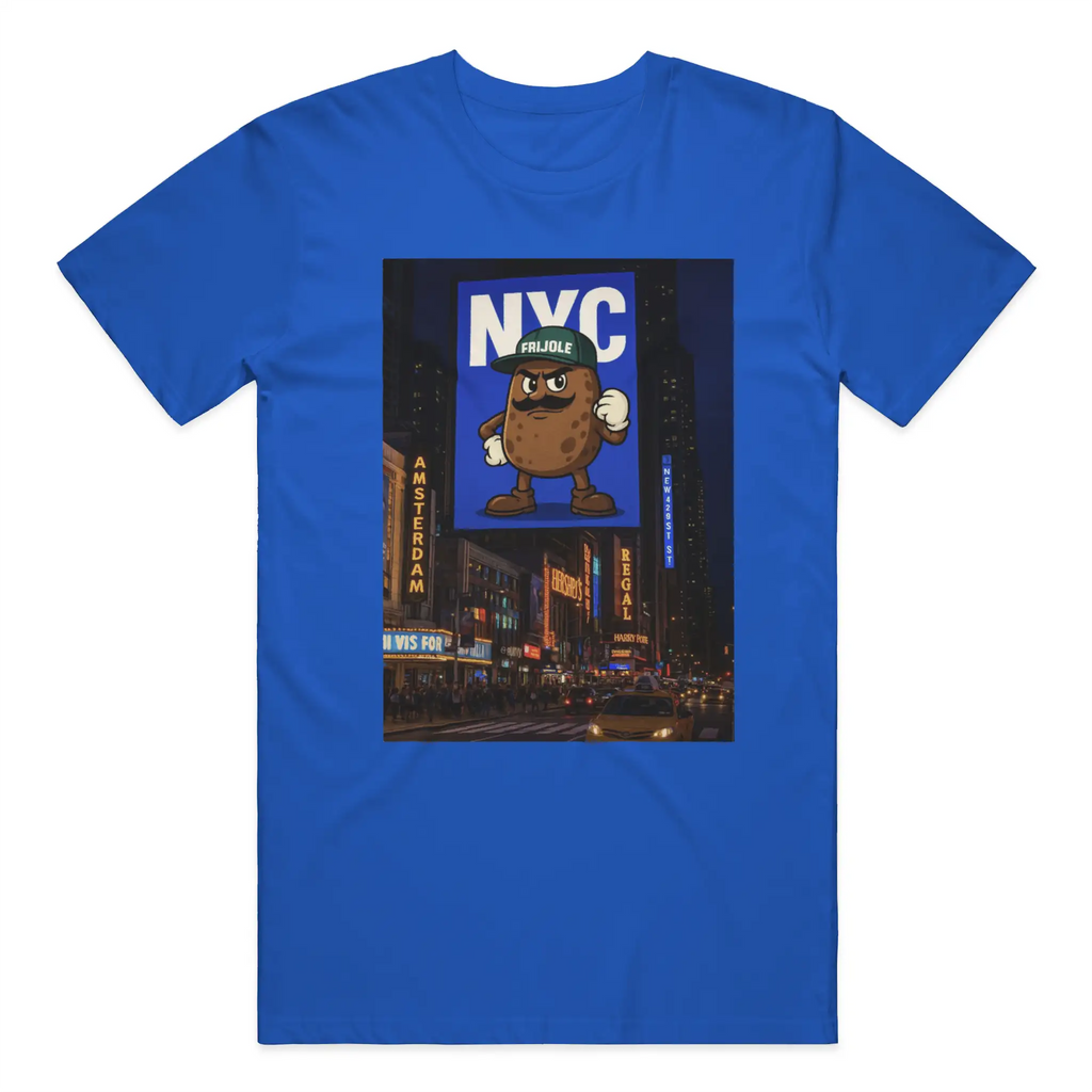 Freddy Frijole Takes Times Square